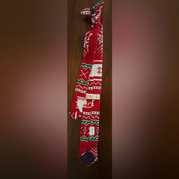 OPPOSUITS Christmas Suit with Clip-on Tie Boys size 16 Blazer & Pants - Picture 8 of 14